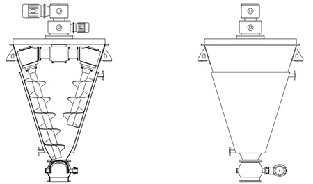 DSHL錐形螺旋混合機(圖5)